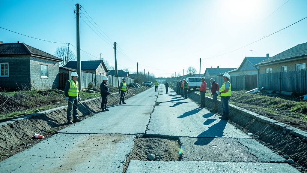 Municipio de Bucay avanza en vías urbanas pero deja obras inconclusas por presupuesto
