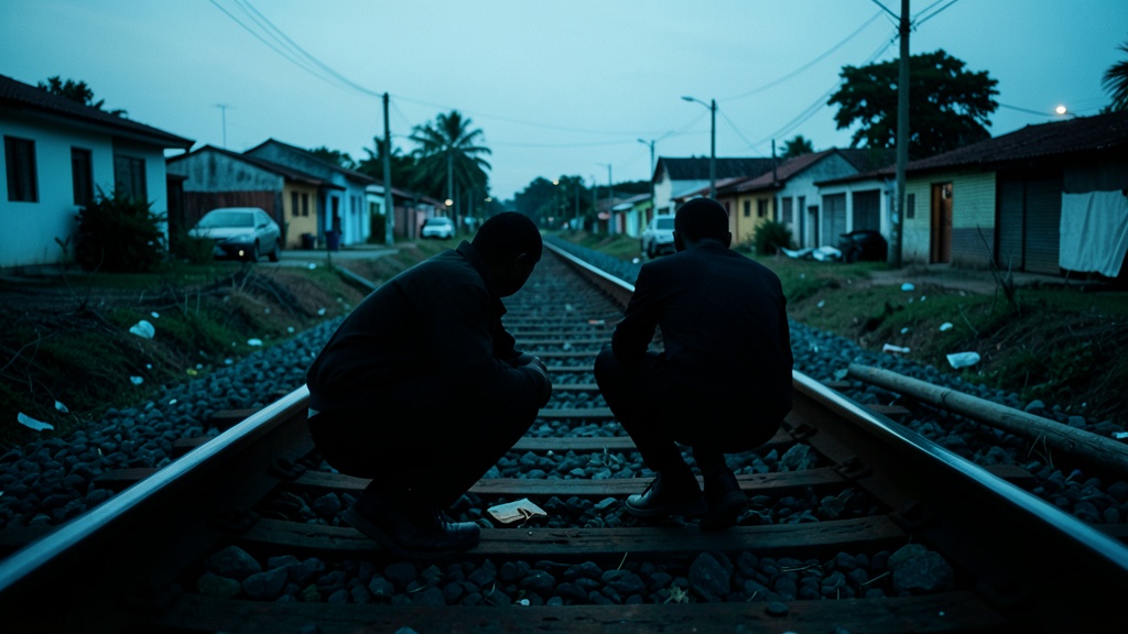 Dos hombres fueron detenidos por robar rieles ferroviarios en Bucay