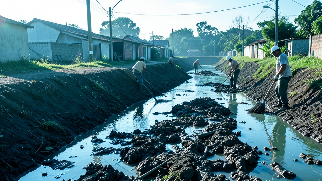 Dragado de canales en Naranjito elimina riesgos sanitarios e inundaciones