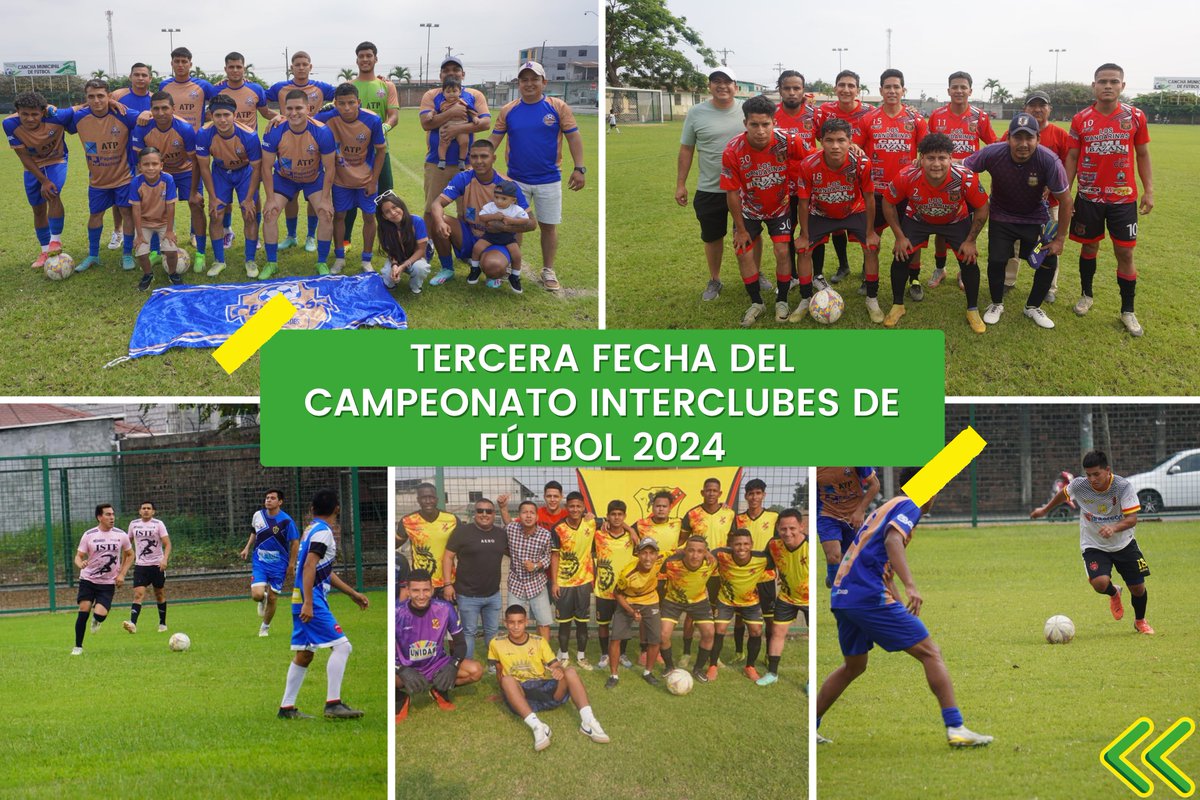 Tercera jornada del fútbol interclubes se jugó con normalidad en Coronel Marcelino Maridueña