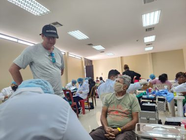 Brigada de podología atendió a 150 usuarios en Coronel Marcelino Maridueña