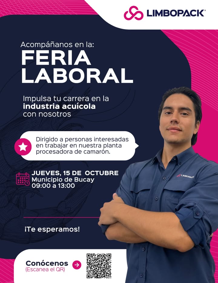 Limbopack abre convocatoria laboral en Bucay para su empacadora