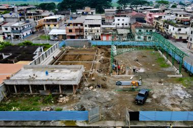 Renovación del área deportiva "Camping" avanza en Coronel Marcelino Maridueña