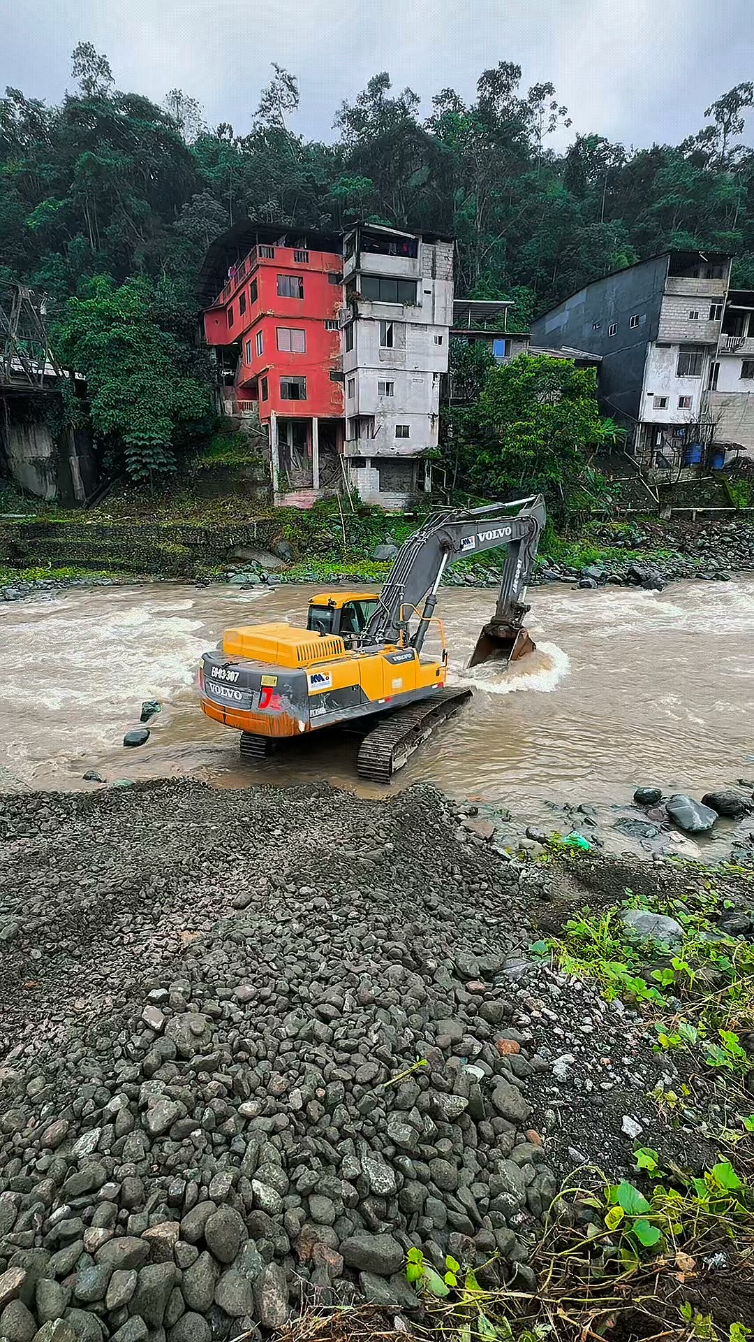 Obras de encauzamiento protegen a La Puntilla ante la invernal