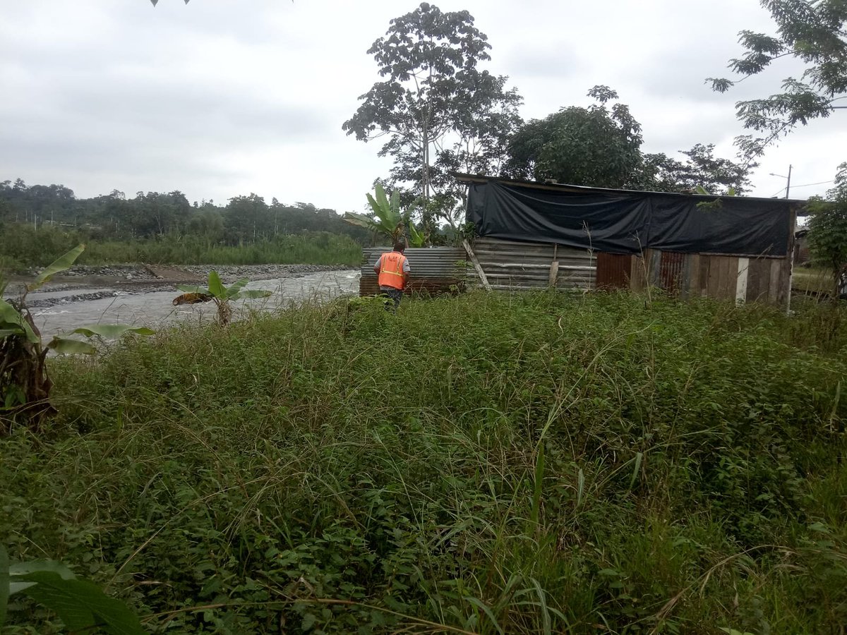 Inspección técnica en San Francisco y Santa Elena busca riesgos naturales